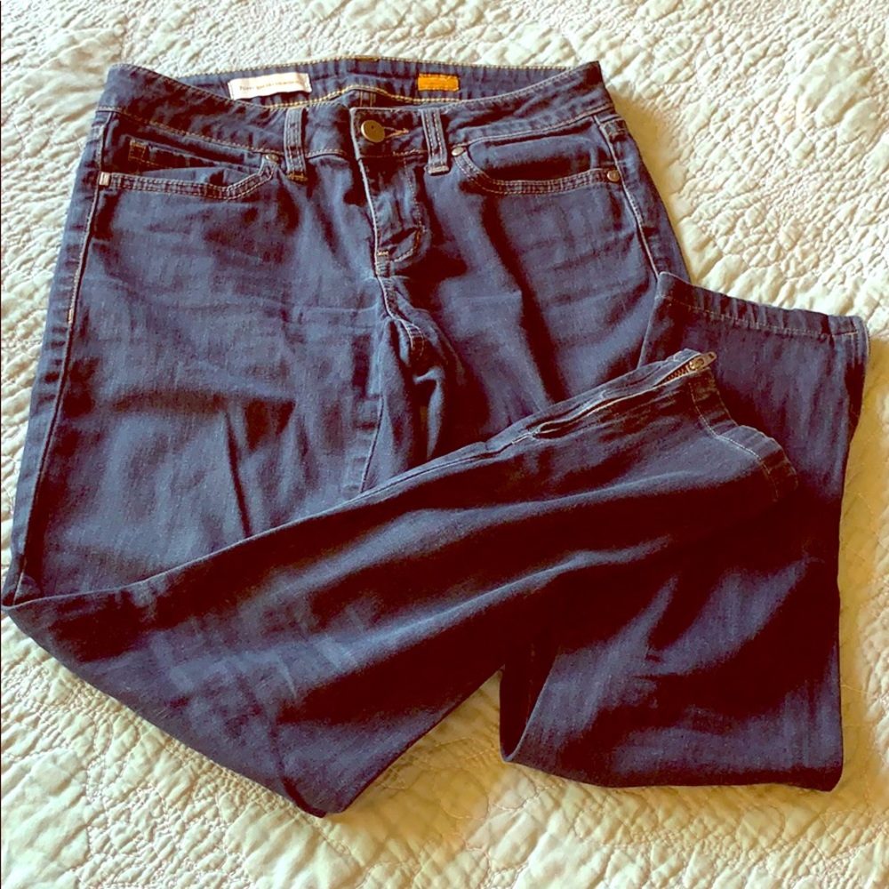Anthropologie Pilcro skinny ankle-zip jeans 👖
